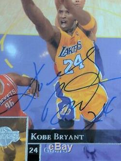 Kobe Bryant Upper Deck 2009-2010 Main Signée Autographié Carte Vs Auto Authentique