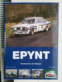 L'epynt! Une Étape Rallye Histoire Signé À La Main Livre D'impression Wales Rally GB Rac