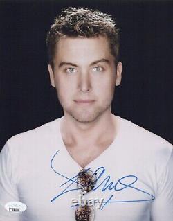 LANCE BASS Photo 8x10 NSYNC signée à la main CHANTEUR Authentique Autographe JSA COA Certifié