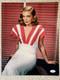 Lizabeth Scott Photo Oversize 11x14 SignÉe À La Main, Magnifique Actrice Des AnnÉes 50, Jsa