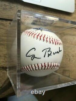 Le Président George W. Bush Signé À La Main Autographed Baseball (houston Astros)