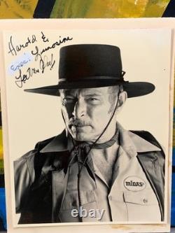Lee Van Cleef (1925-1989) Légende du cinéma - Autographe authentiquement signé