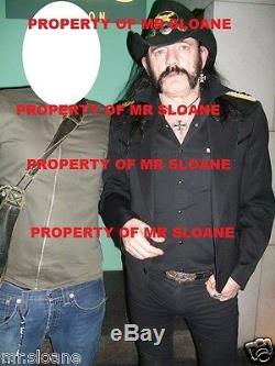 Lemmy Kilmister Motorhead Pochette Pour Album CD Signée À La Main Uacc Registered Dealers