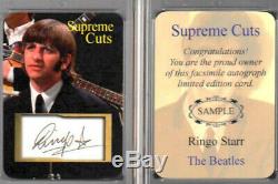 Les Beatles / Ringo Starr / Signé À La Main / Postcards From The Boys