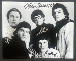 Les Zombies Photo 10x8 Authentiquement Signée Originale Odyssey Blunstone Argent