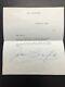 Lettre Et Enveloppe Signées à La Main Par Joan Crawford Avec Un Stylo à Bille Bleu En 1965