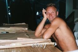 Lithographie en édition limitée signée à la main et numérotée par Sting