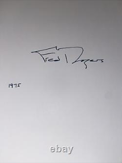 Livre dédicacé et signé par Mister Rogers