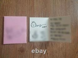 Loona Oec Broadcast Event Prize Autographied Hand Signed Message Card Choerry