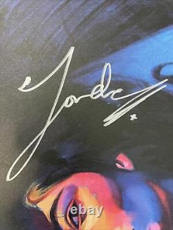 Lorde Autographied Signé À La Main 12x12 Melodrama Lithographie