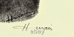 M. F. Husain Sérigraphie De Ganesh Jee La Main Signée Autographiée 241/300