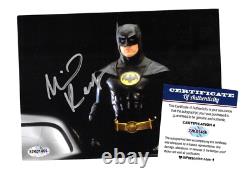 MICHAEL KEATON Photo 7x5 dédicacée à la main Autographe BATMAN'89 Original avec COA