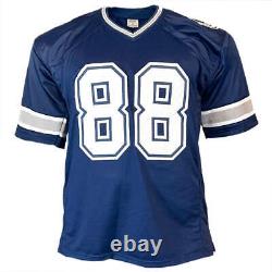 Maillot de football de la marine de Dallas signé par Michael Irvin (JSA)