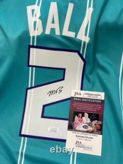 Maillot dédicacé à la main de LaMelo Ball avec certificat d'authenticité JSA