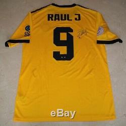 Main Raul Jimenez Signé Loups Autographiés Wolverhampton Wanderer Jersey Mexique