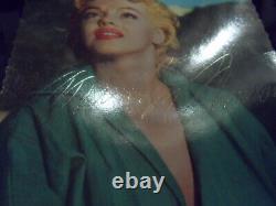 Marilyn Monroe - Carte Vintage Rare d'Autographe Authentique Original Signée à la Main