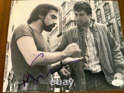 Martin Scorsese Signature Manuscrite En Personne Taxi Driver Autographié 8x10 Rare JSA COA