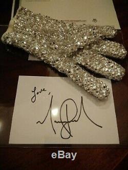Michael Jackson 100% Autograph Original Signe Handsign Autogramm. Inc. Coa