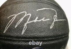 Michael Jordan Chicago Bulls Signé À La Main Autographe Nba Spalding Basketball