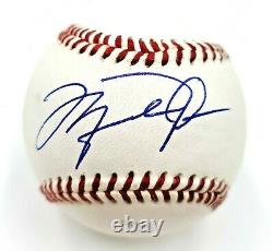 Michael Jordan Chicago White Sox Signé À La Main Mlb Baseball Autographié Avec Coa