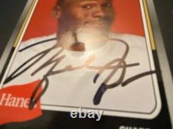 Michael Jordan Hand-signed Auto Trading Card 2019 Fleer Hanes #mj-11 Autographe