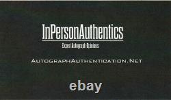 Michael Jordan & Larry Bird Autograph 8x10 Photo Avec Coa Main Signée