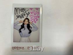 Minju (de Gwsn) Autographié Main (signé) Polaroid