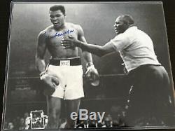 Muhammad Ali A Dédicacé 8x10 Photo, Signée À La Main, Authentique, Coa