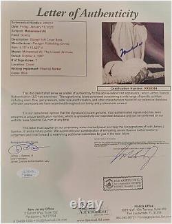 Muhammad Ali Signé À La Main 8x10 Autograph Photo Encadré Avec 3 8x10 Jsa Xx98564
