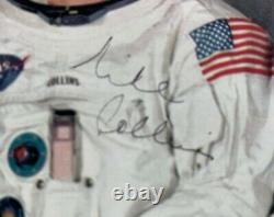 Neil Armstrong Buzz Aldrin Michael Collins Photo Apollo 11 De La Nasa Signée À La Main