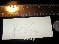 Neil Armstrong Handsigned Early 60s Autograph X-15 Apollo 11 First Man Moon Nasa