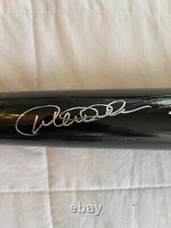 Ny Yankees Derek Jeter Autographié Bat De Baseball À Gros Bâton Signé À La Main 34 Nr