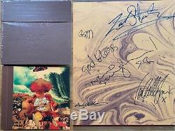 Oasis Décolrez Votre Âme Main Signée Autograpée 4x Vinyle 2x CD DVD Book Book Box