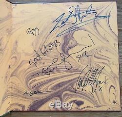 Oasis Décolrez Votre Âme Main Signée Autograpée 4x Vinyle 2x CD DVD Book Book Box