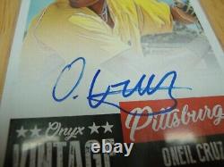 Oneil Cruz Pittsburgh Pirates Autographe Autographe Certifié 2019 Onyx Carte Vintage