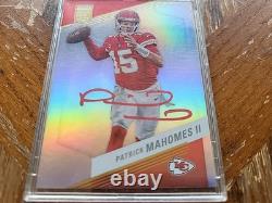 PATRICK MAHOMES II 2023 Panini-Donruss Elite #83 (AUTOGRAPHE MANUSCRIT) Avec COA (FSG)