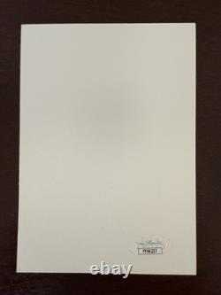 PHOTO COULEUR 4x6 SIGNÉE À LA MAIN PAR ROGER FEDERER, AUTHENTIFIÉE PAR JSA PSA