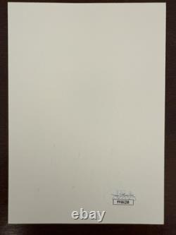 PHOTO COULEUR 4x6 SIGNÉE À LA MAIN PAR ROGER FEDERER, AUTHENTIFIÉE PAR JSA PSA