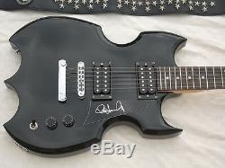 Paul Stanley Kiss Signé 38 Lyon Washburn Guitare Jsa Loa # Y02671 Autographe