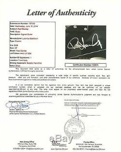 Paul Stanley Kiss Signé 38 Lyon Washburn Guitare Jsa Loa # Y02671 Autographe