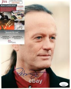 Peter Fonda Acteur Photo 8x10 Signée à la Main avec COA JSA