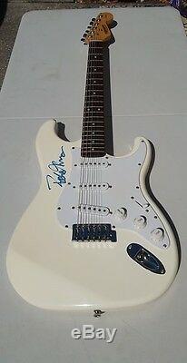 Peter Frampton Guitare Crème Signée À La Main Jsa Loa # Y01757, Autographe Authentifié