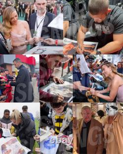 Photo 12x8 Signée à la Main par Rod Stewart - Rare Autographe Légende Britannique Vérifié COA