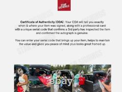 Photo 18x12 signée à la main par Liam & Noel Gallagher Oasis Dual avec certificat d'authenticité et preuve NOUVEAU DANS