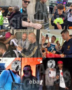 Photo 18x12 signée à la main par Liam & Noel Gallagher Oasis Dual avec certificat d'authenticité et preuve NOUVEAU DANS