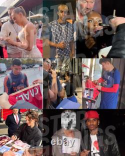 Photo 18x12 signée à la main par Liam & Noel Gallagher Oasis Dual avec certificat d'authenticité et preuve NOUVEAU DANS