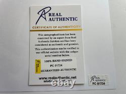 Photo 8 x 12 signée à la main par Eric Clapton avec certificat d'authenticité