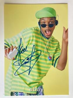 Photo 8 x 12 signée à la main par Will Smith avec certificat d'authenticité