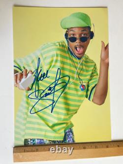Photo 8 x 12 signée à la main par Will Smith avec certificat d'authenticité