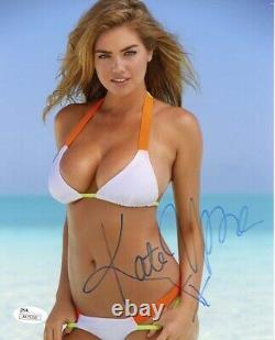 Photo 8X10 de Kate Upton signée à la main, autographe avec certificat JSA COA